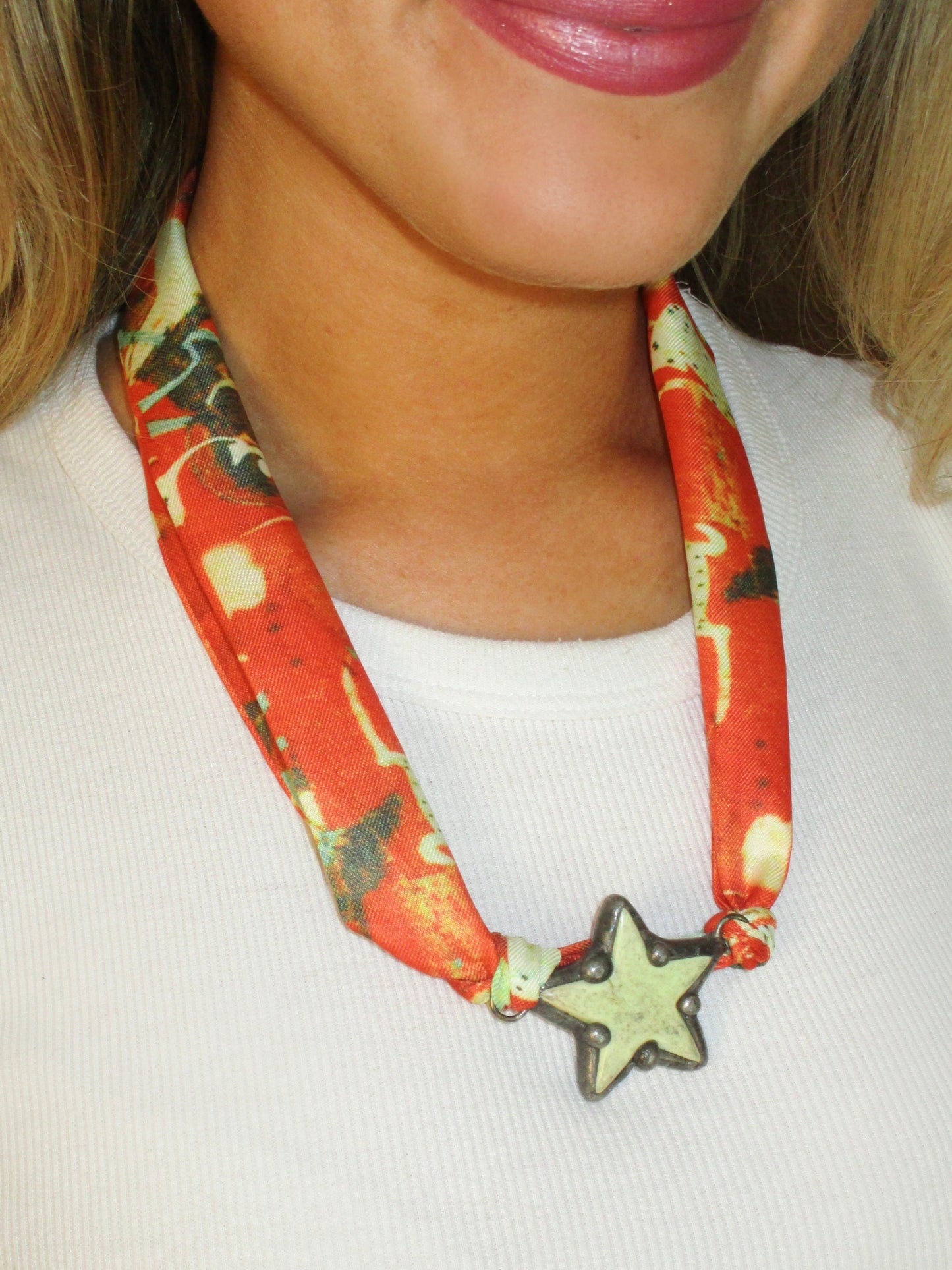 Spritz Scarf Necklace