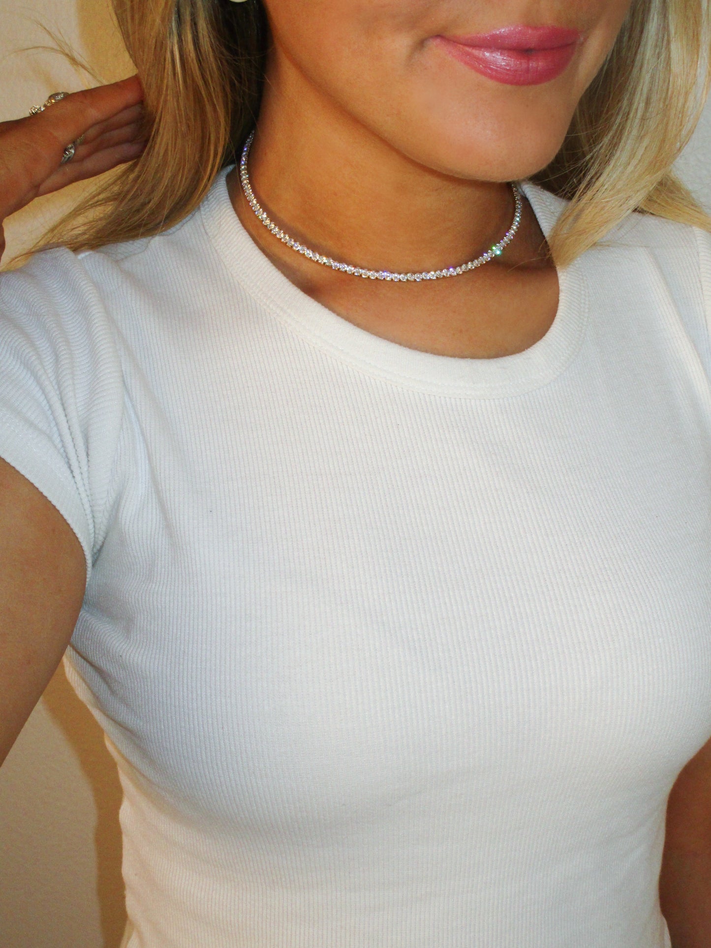 Cosmo Tennis Necklace