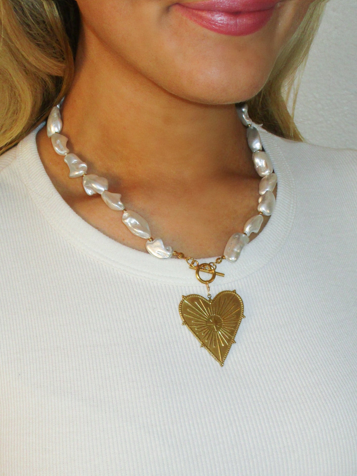 With Love Freshwater Pearl Necklace