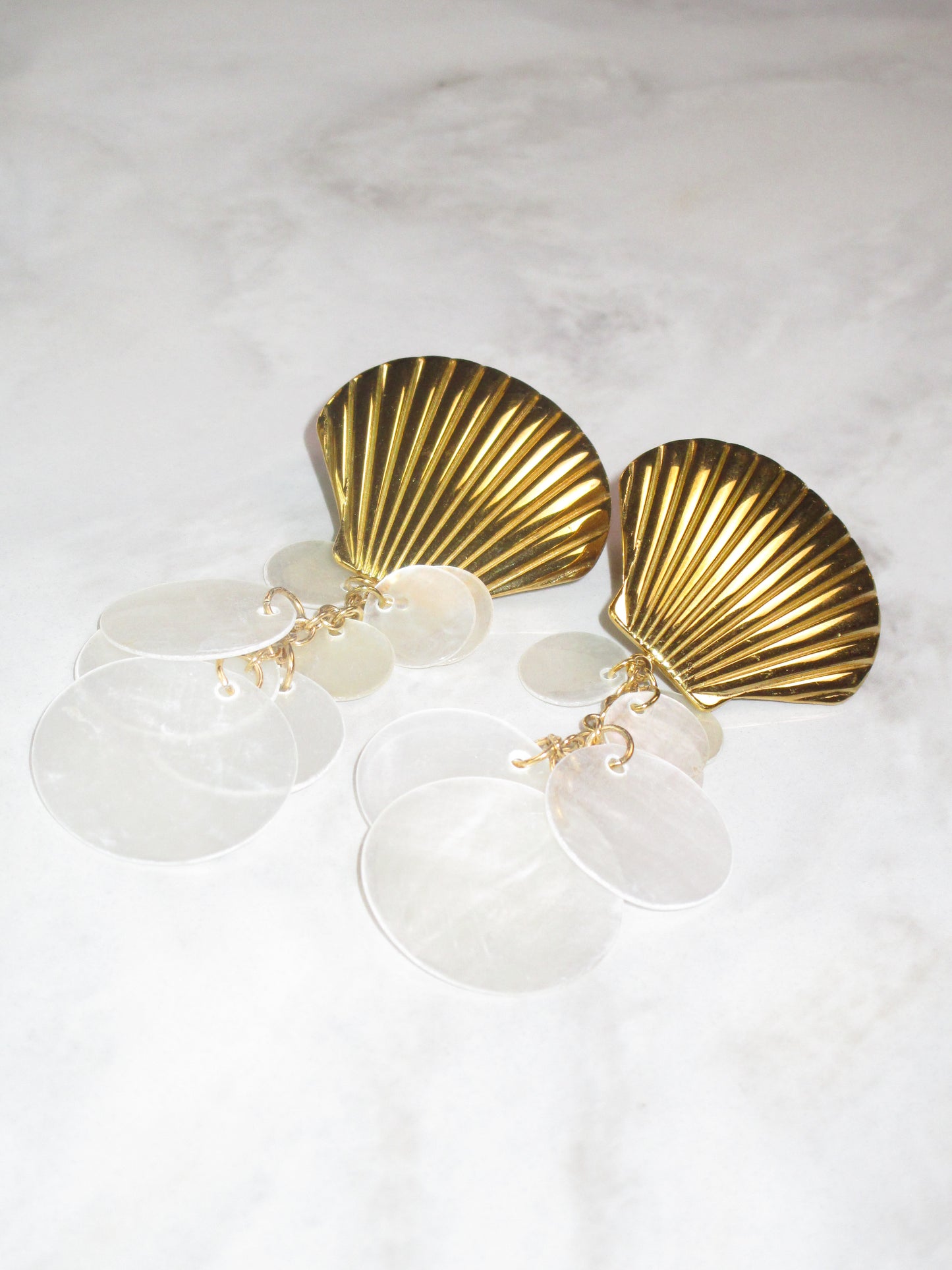 Galveston Shell Earrings