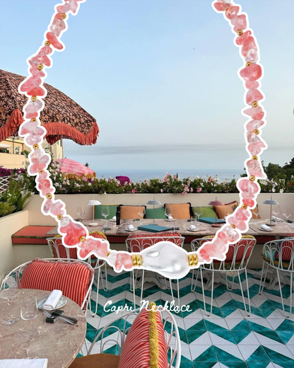Capri Necklace - Pink