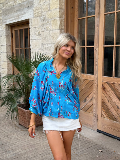Sadie Floral Top