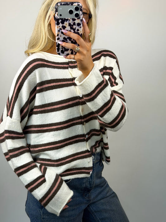 The Strawberry Latte Cardigan