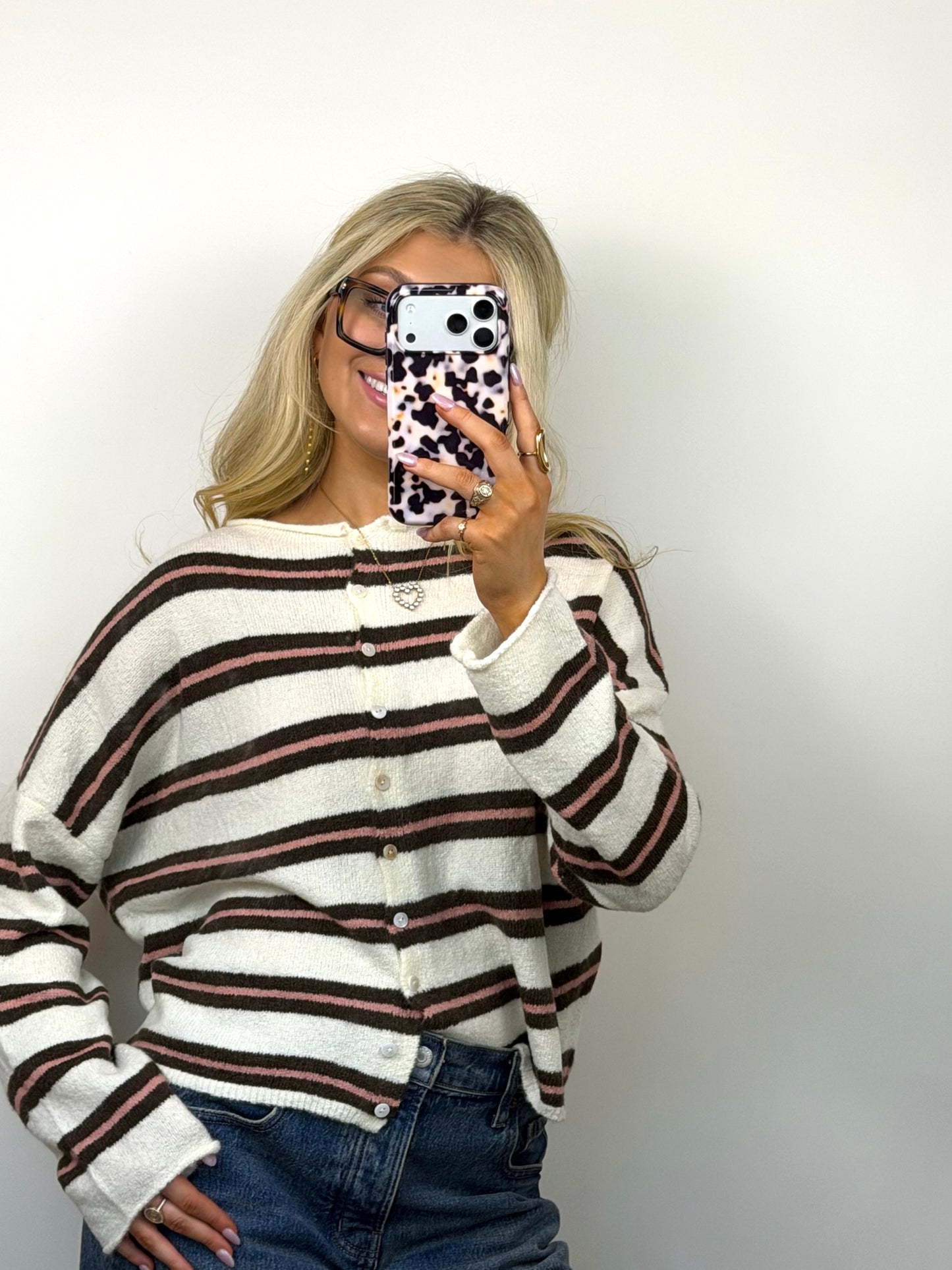 The Strawberry Latte Cardigan