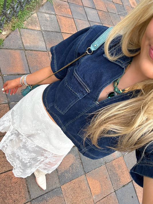 The Classic Denim Top