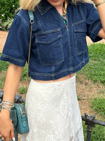 The Classic Denim Top