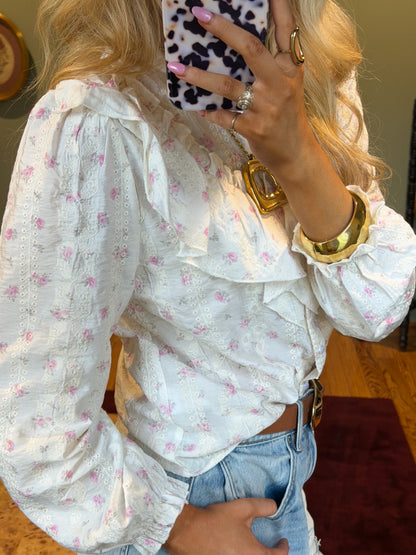 Felicity Floral Top