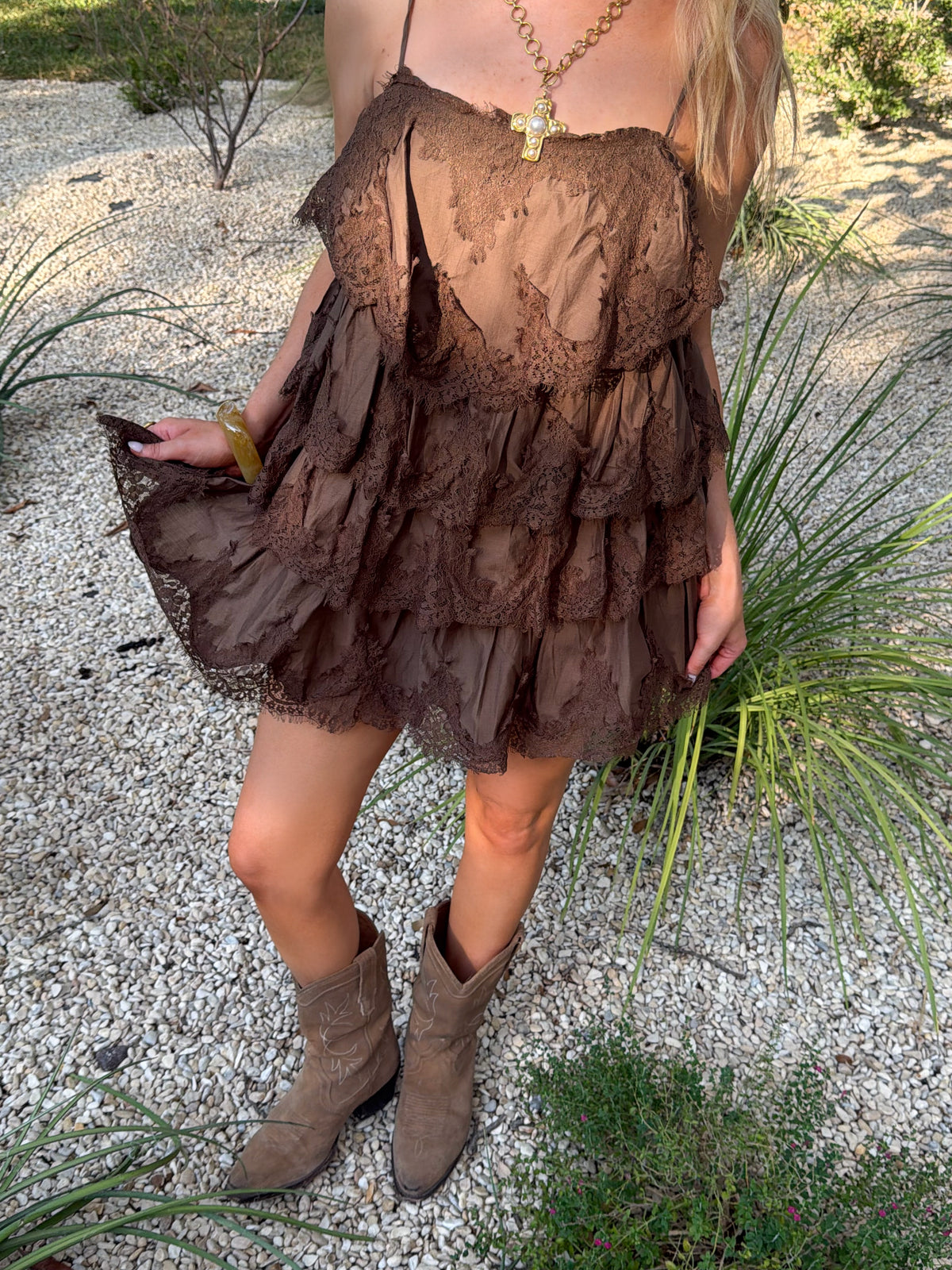 The Langley Lace Mini