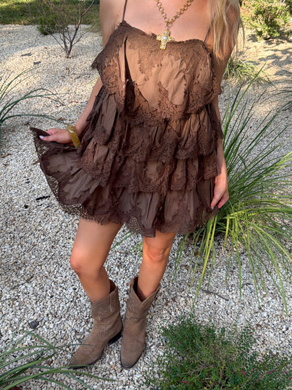 The Langley Lace Mini
