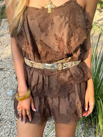 The Langley Lace Mini