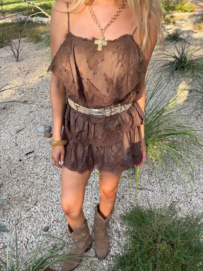 The Langley Lace Mini