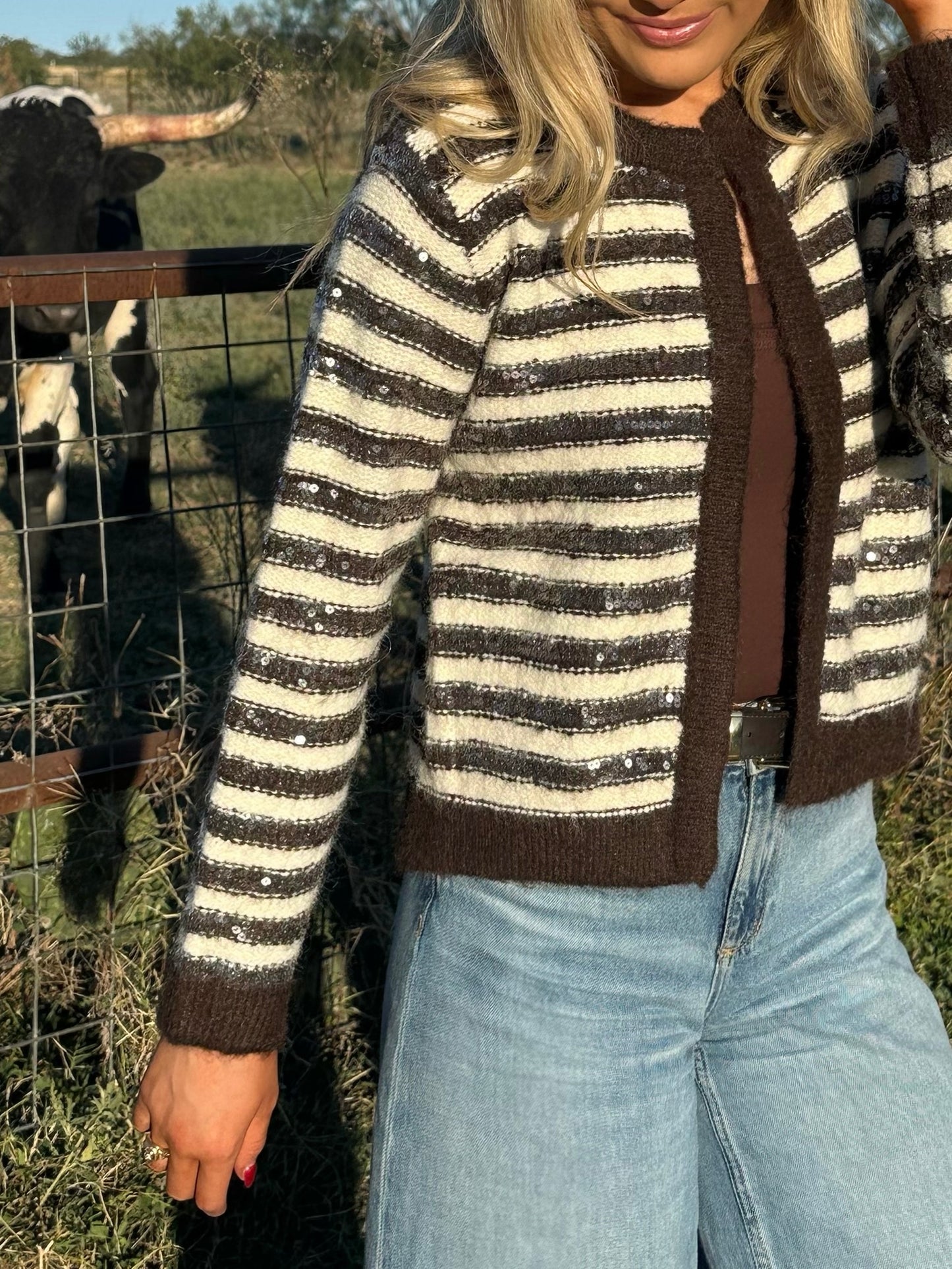 Sierra Stripe Cardigan