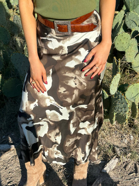 The Espresso Maxi Skirt