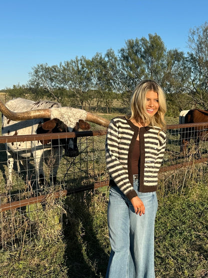 Sierra Stripe Cardigan