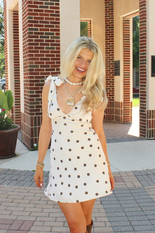 The Sideline Sweetheart Dress
