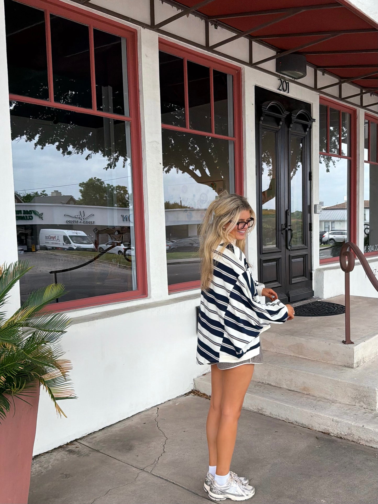 Summer Nights Mock Neck