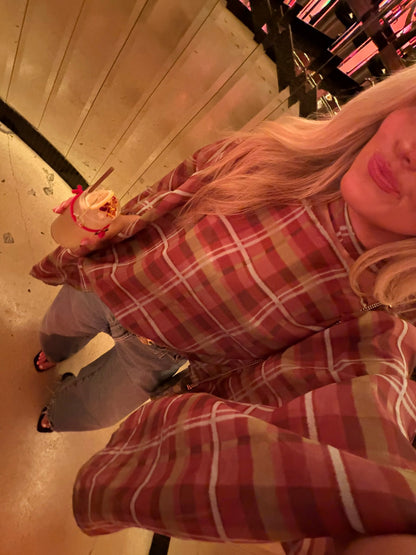 (PRE-ORDER) Paloma Plaid Top