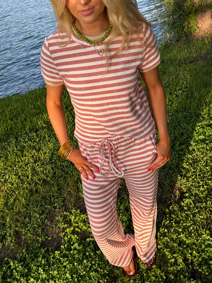 Melanie Stripe Set