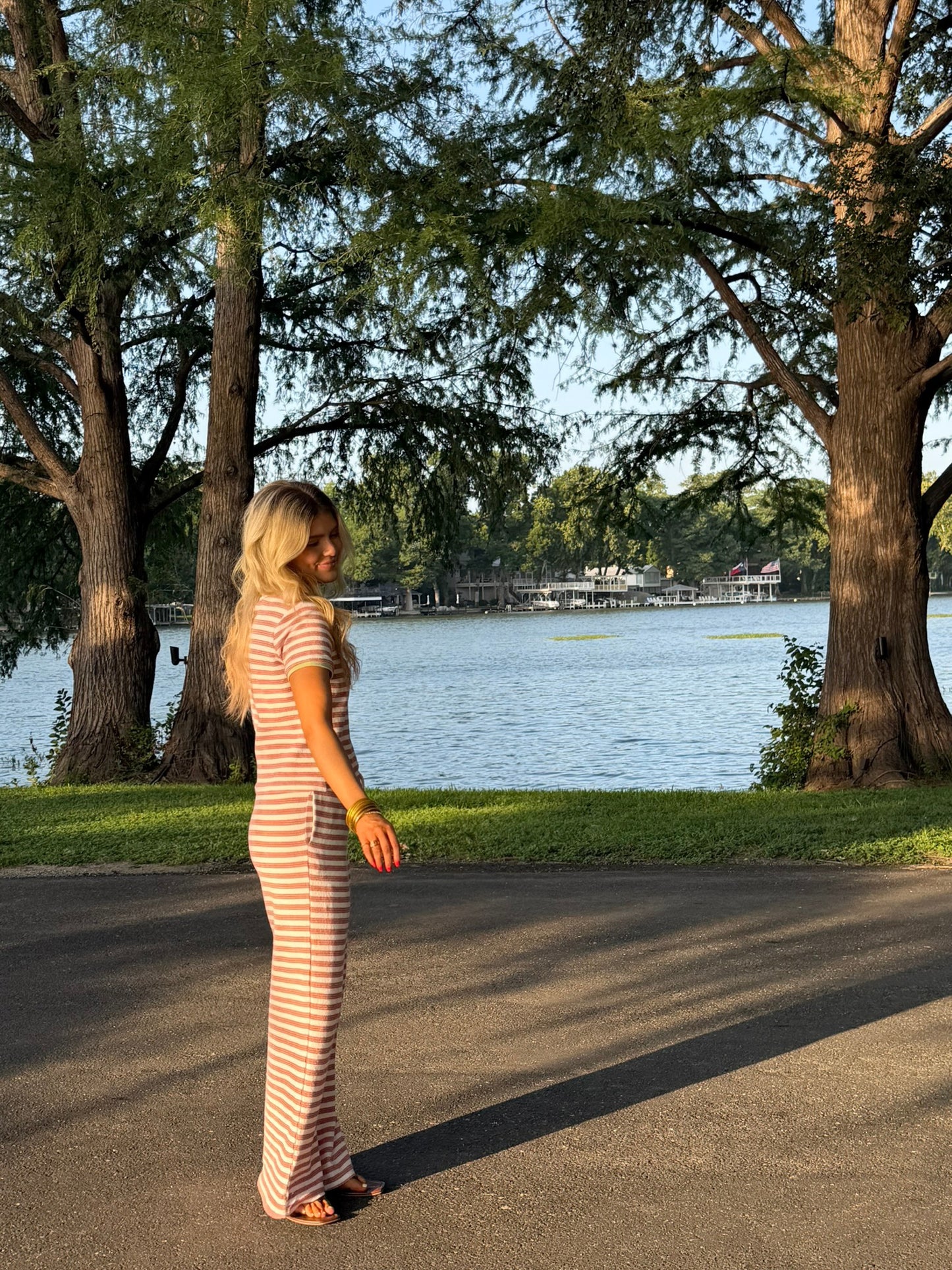 Melanie Stripe Set