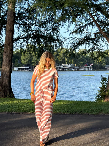 Melanie Stripe Set