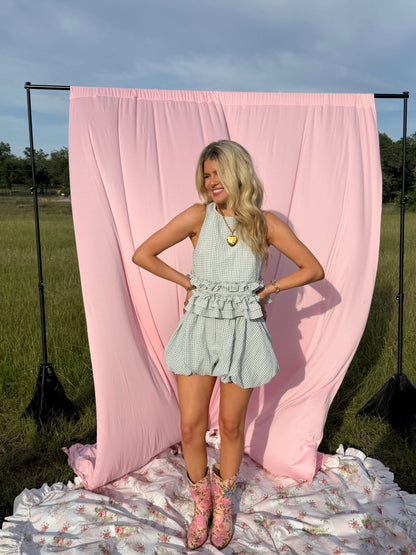 Millie Gingham Set