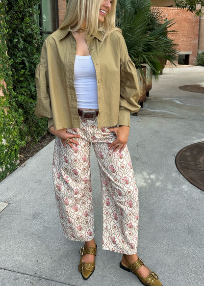 Loveshack Floral Jeans