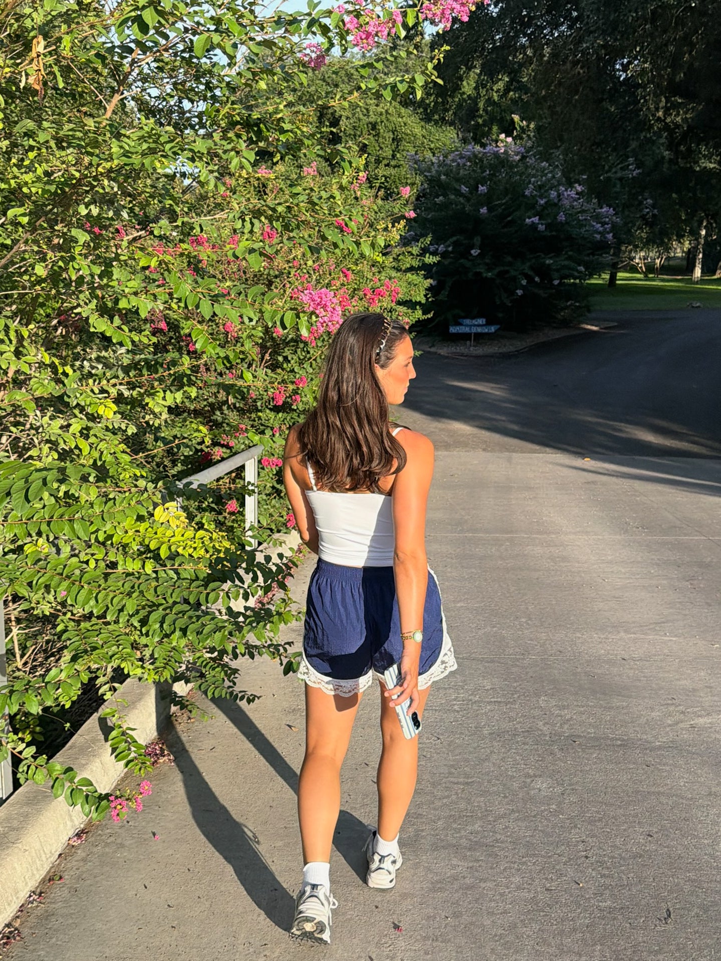 Alison Lace Trim Shorts