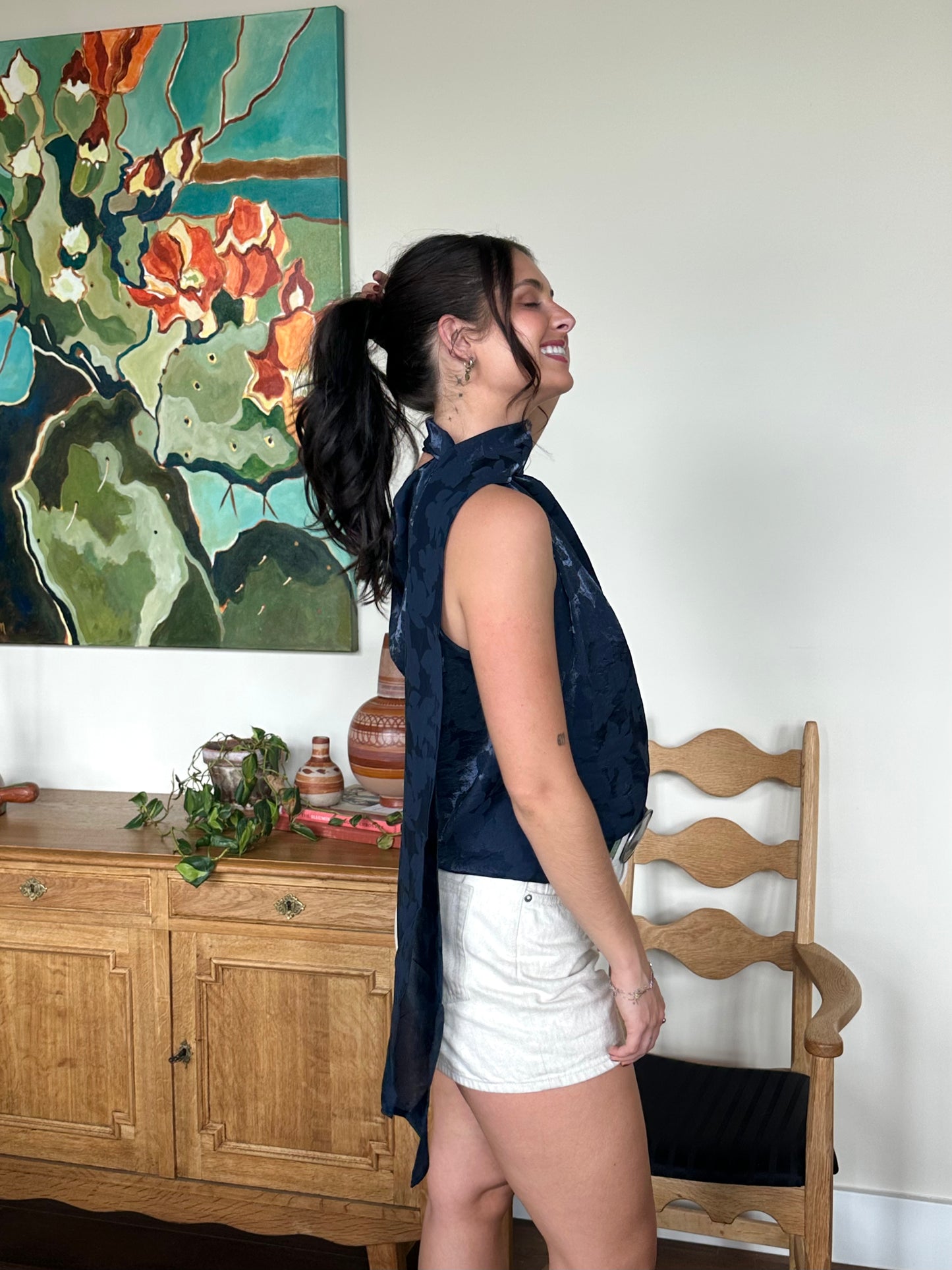 The Annaka Scarf Top