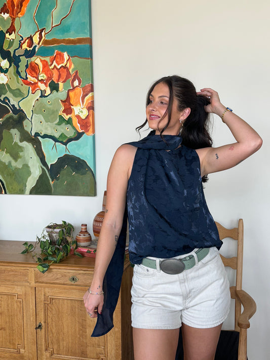 The Annaka Scarf Top