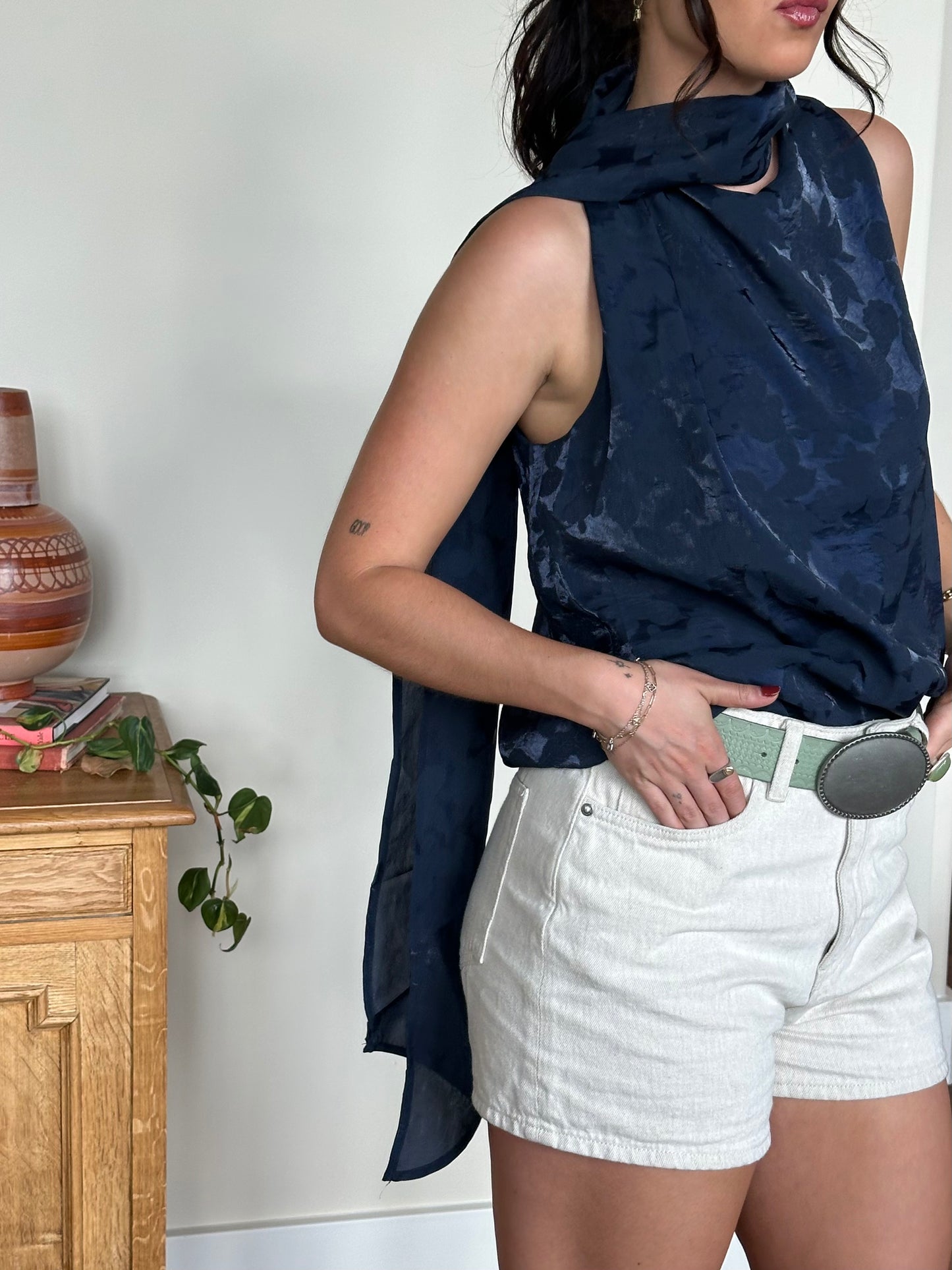 The Annaka Scarf Top