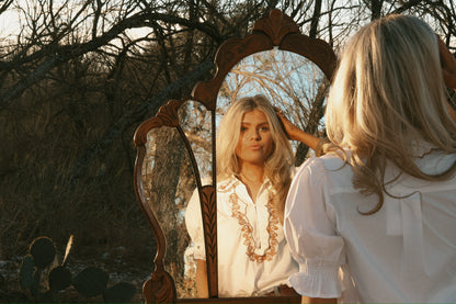 Lady May Embroidered Top