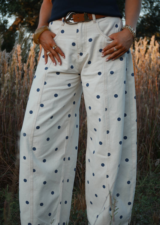 Marie Polka Dot Jeans