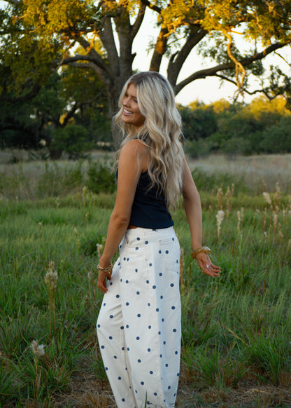 Marie Polka Dot Jeans