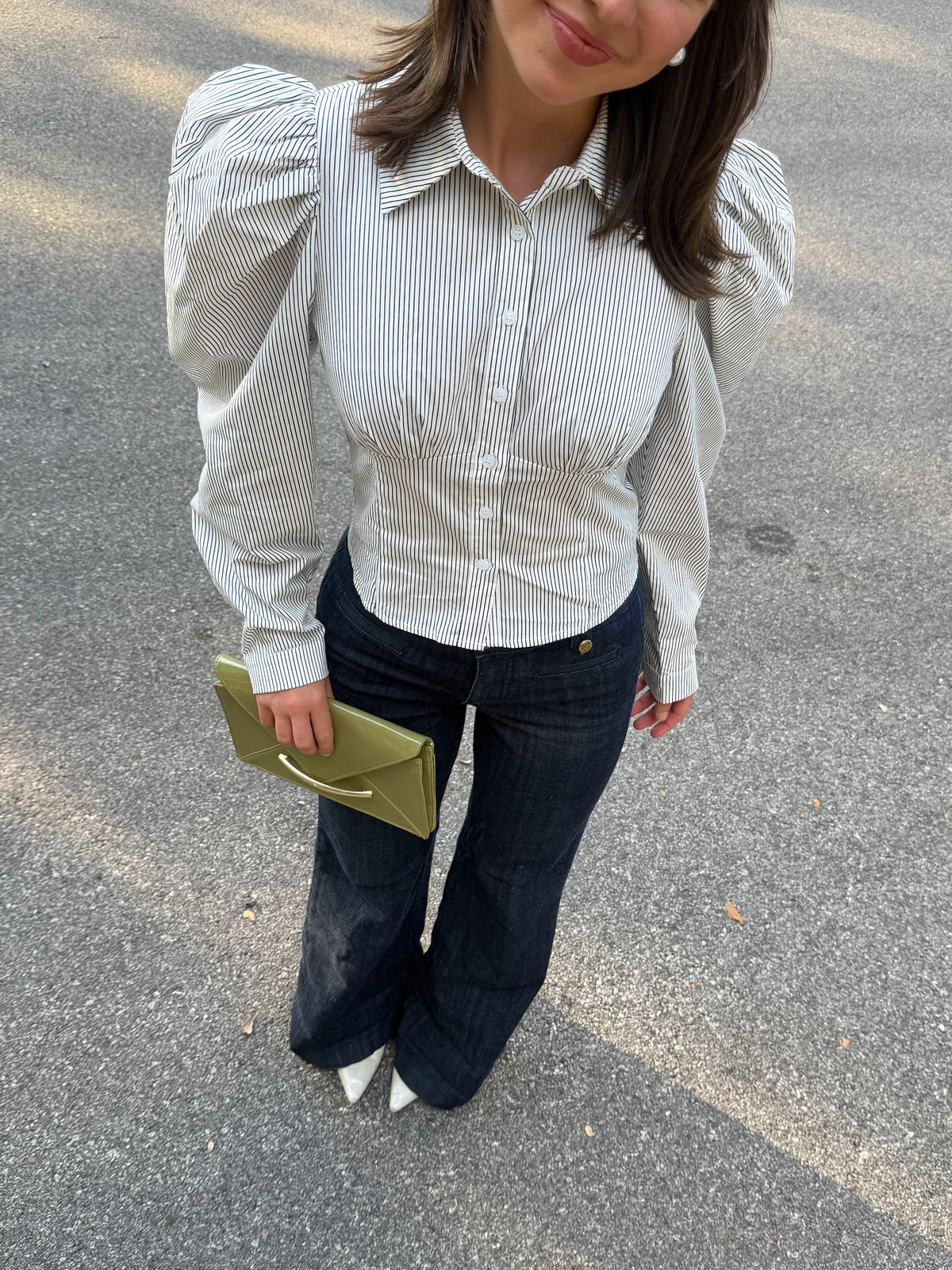 It Girl Button Down