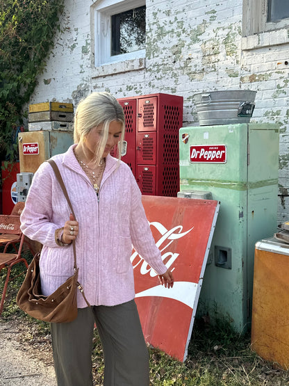 Glinda Zip Up Sweater