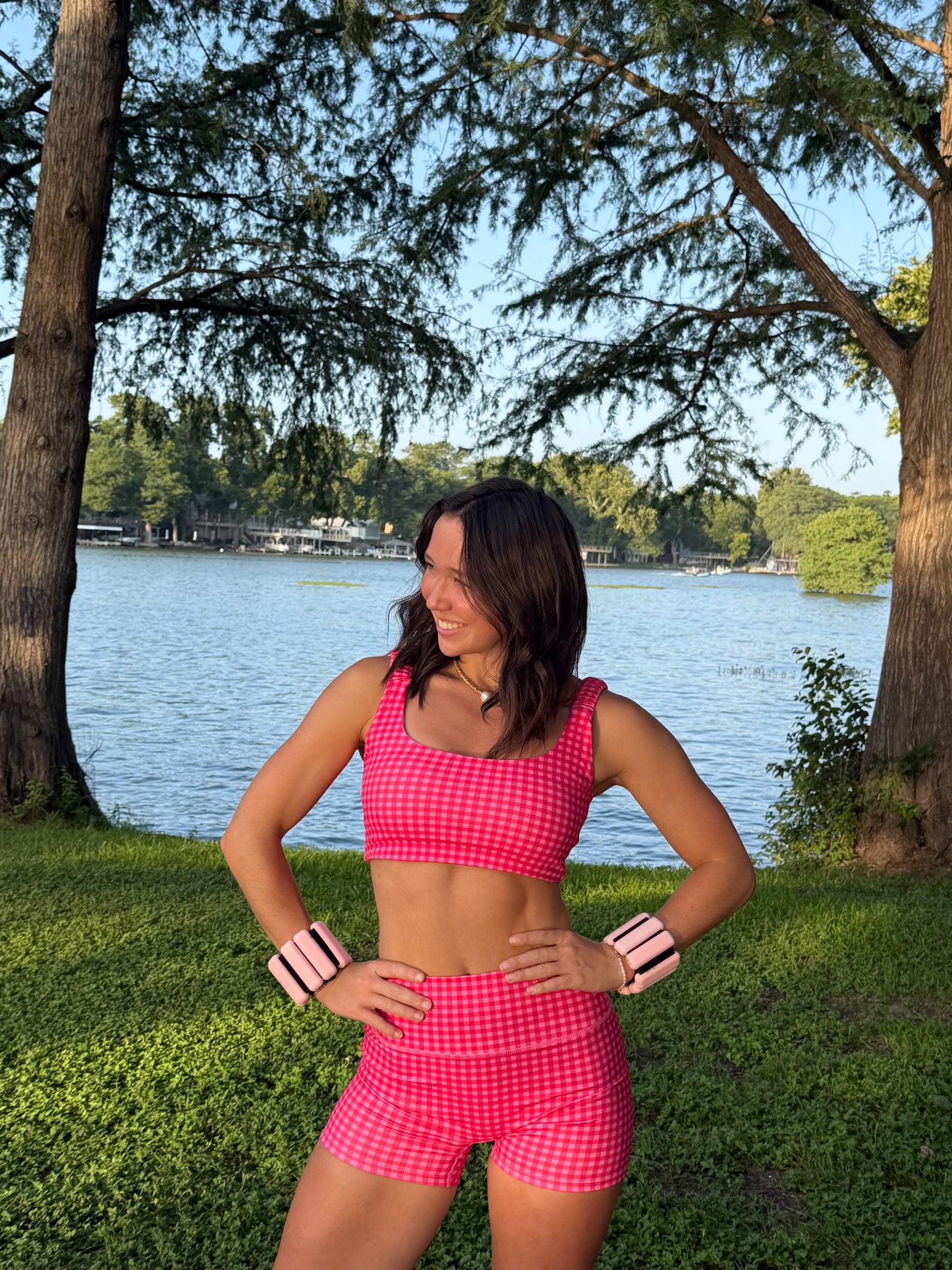 Kenzie Gingham Set