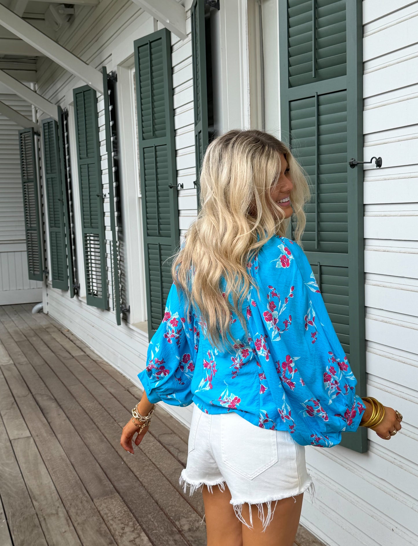 Sadie Floral Top