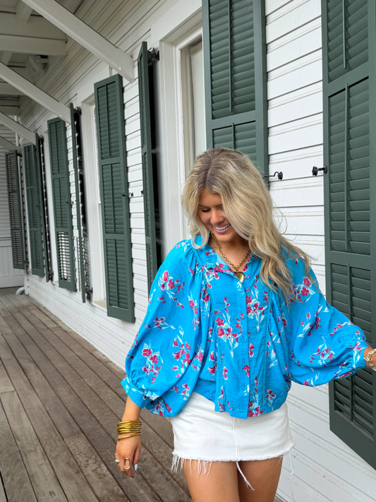 Sadie Floral Top