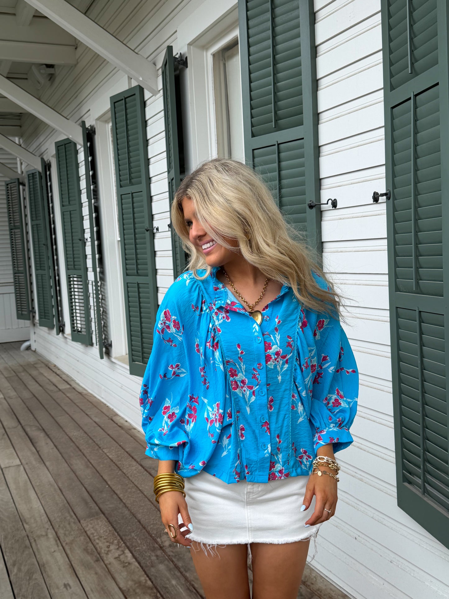 Sadie Floral Top