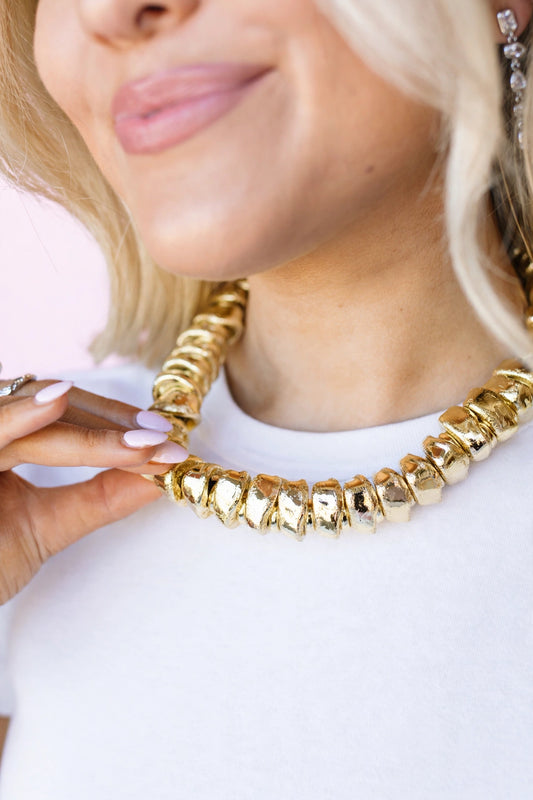 The Showstopper Necklace - Gold