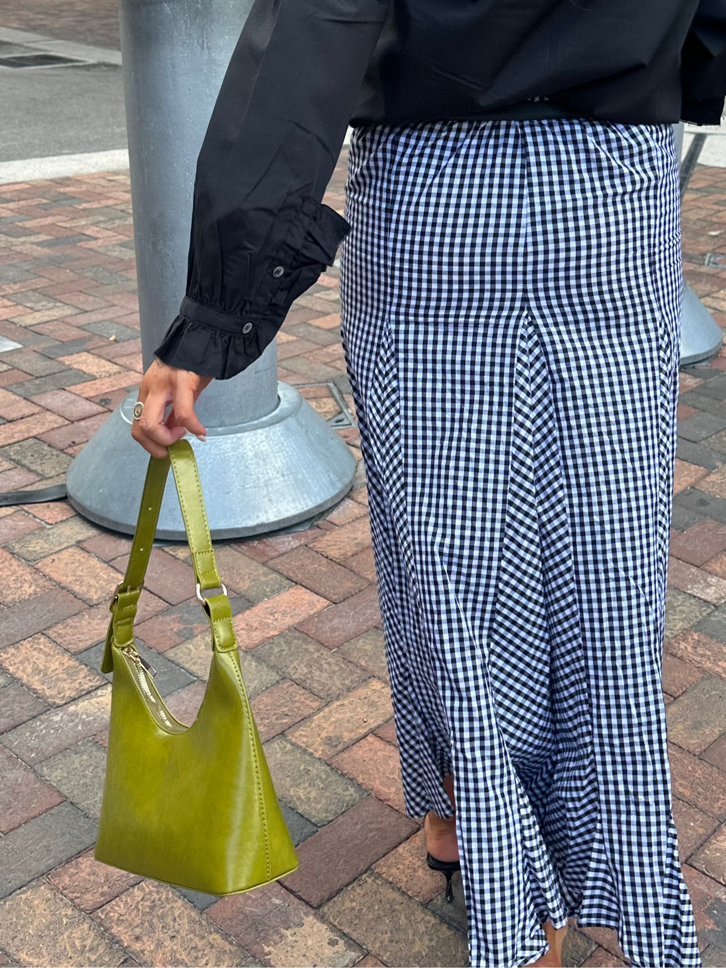Gracie Gingham Skirt