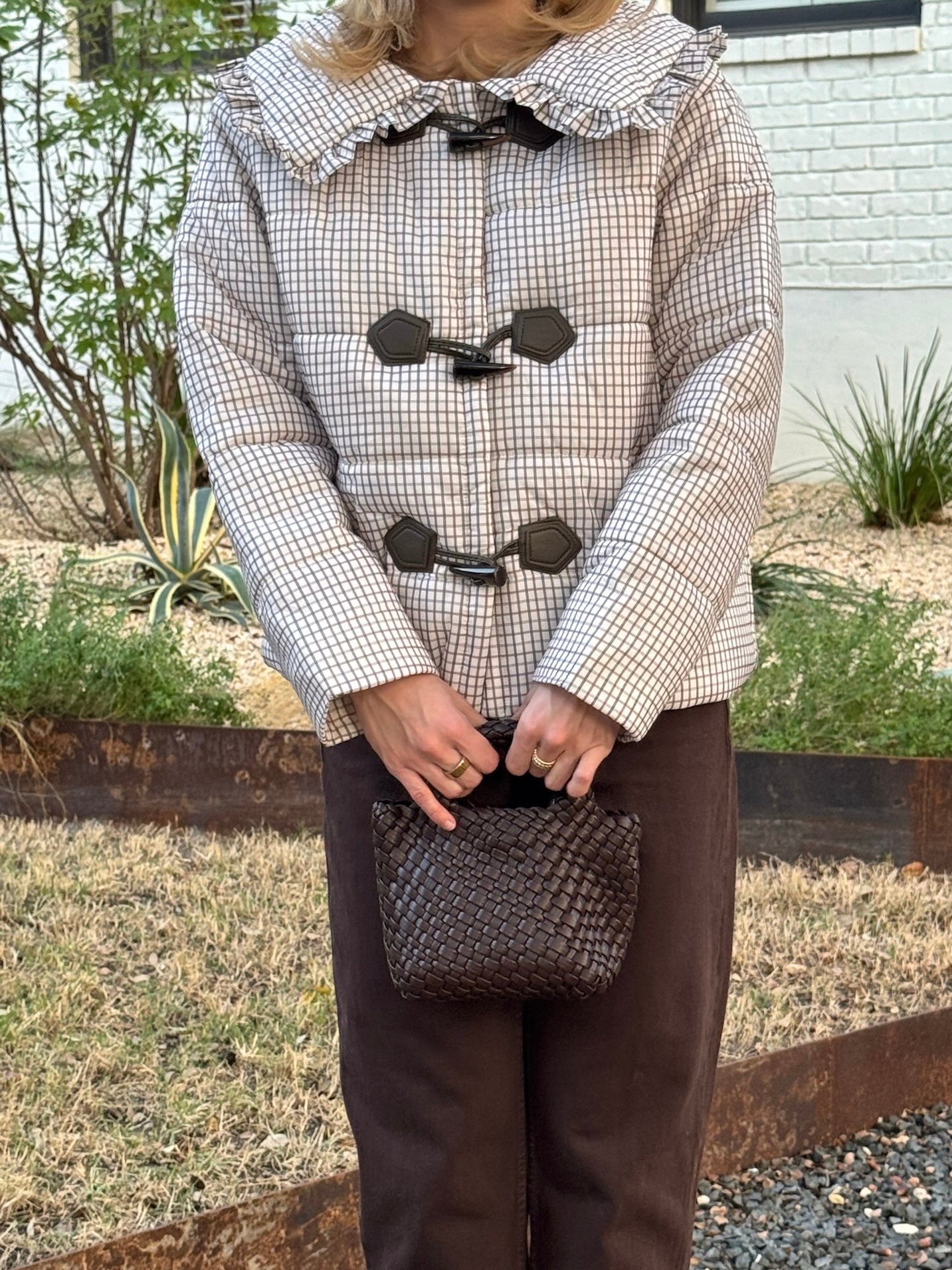 Lesa Checkered Puffer