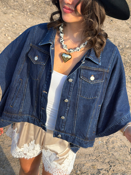 Bandana Heart Necklace