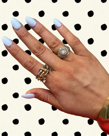Diamond Spin Ring